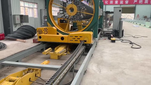 鋼筋籠滾焊機加油保養視頻